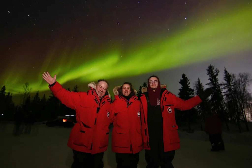 Authentic Aurora hunting tour led by /Indigenous guides in Yellowknife